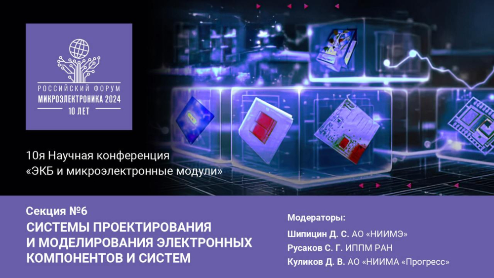 САПР «Гамма» обеспечивает технологический суверенитет при моделировании сложных высокочастотных радиоэлектронных систем